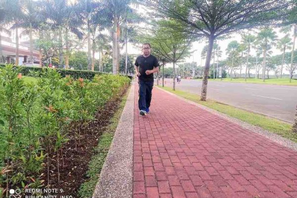 Jogging track terbaik di Tangerang ada di Suvarna Sutera