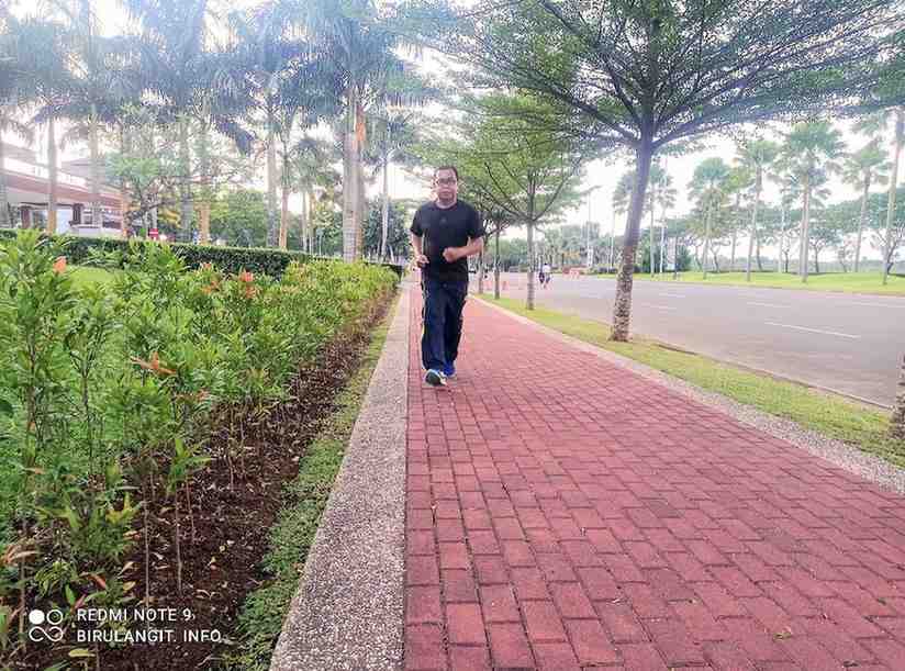 Jogging track terbaik di Tangerang ada di Suvarna Sutera